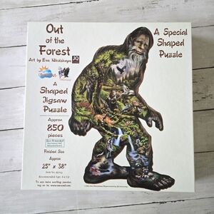 Out of the Forest Bigfoot Jigsaw Puzzle (850 Pieces)